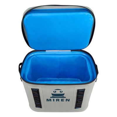바베큐 야영을 위한 경량 휴대용 20L 냉각기 부대 밝은 회색 색깔