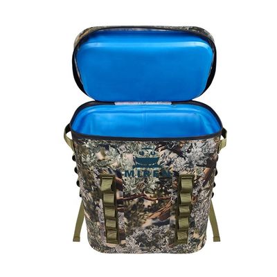 옥외 천막을 위한 주문을 받아서 만들어진 연약한 편들어진 Camo 책가방 냉각기