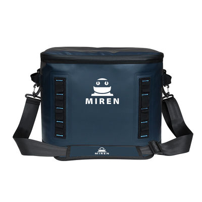 칩이 꿰매 30 캔 냉각 가방 20L 대용량 부드러운 냉각 가방 피크닉 및 해변 여행